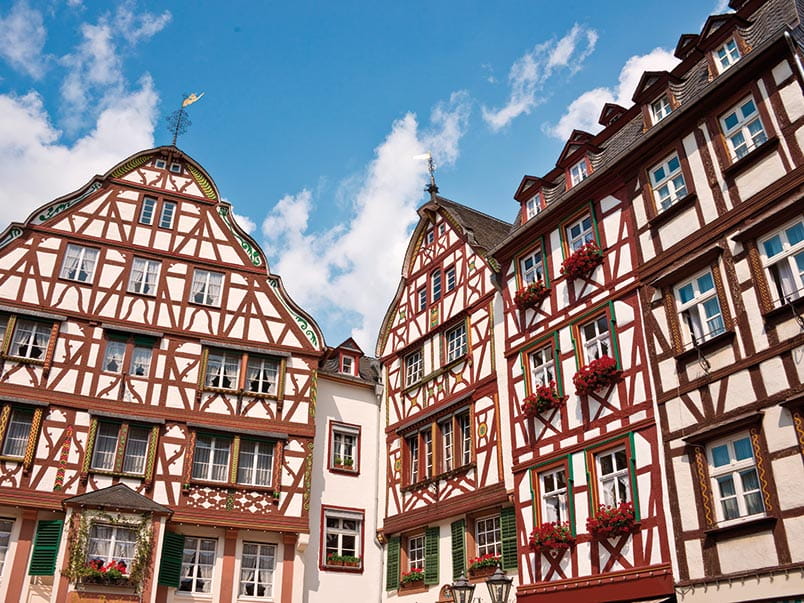 Half-timbered houses of Bernkastel-Kues